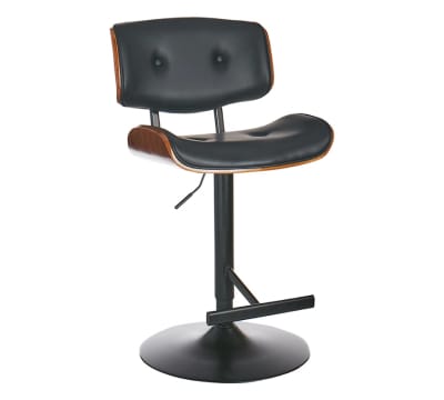 Crosby St. Leonardo Adjustable Faux Leather Barstool